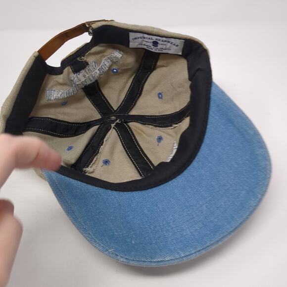 The Bluffs United States Slideback Baseball Cap Multi OS Imperial Headwear VTG - Picture 8 of 10